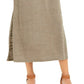 Vestido longo texturizado com amarração na cintura feminino Style &amp; Co, verde, tamanho XX-grande