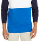 Moletom Club Room Masculino Regular Fit Colorblocked com Zíper 1/4 Rosa Médio Tamanho P