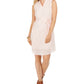 Vestido de algodão texturizado feminino Style &amp; Co, rosa, tamanho X-Large