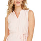 Vestido de algodão texturizado feminino Style &amp; Co, rosa, tamanho X-S