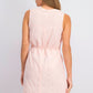 Vestido de algodão texturizado feminino Style &amp; Co, branco, tamanho médio