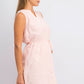 Vestido de algodão texturizado feminino Style &amp; Co, branco, tamanho médio