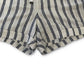 Shorts listrados femininos Style &amp; Co, branco, tamanho médio