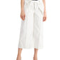 Calça culotte feminina INC International Concepts com amarração na cintura, branca, tamanho 8