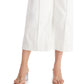 Calça culotte feminina INC International Concepts com amarração na cintura, branca, tamanho 8