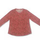 Camisa Henley Estampada Feminina Style &amp; Co Vermelha Tamanho Grande