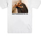 Camiseta masculina Notorious BIG Graphic da Merch Traffic, branca, tamanho pequeno