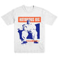 Camiseta masculina Merch Traffic Biggie Kanji Graphic, branca, tamanho XX-G