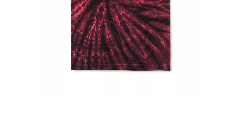 Camiseta masculina Merch Traffic Tie Dye Sopranos Graphic, vermelha, tamanho grande
