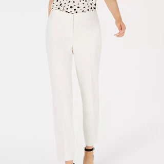 Calças Bi Stretch Femininas Bar III Brancas Tamanho 2