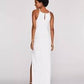 Vestido envelope falso com strass BCX Junior, branco, tamanho extragrande