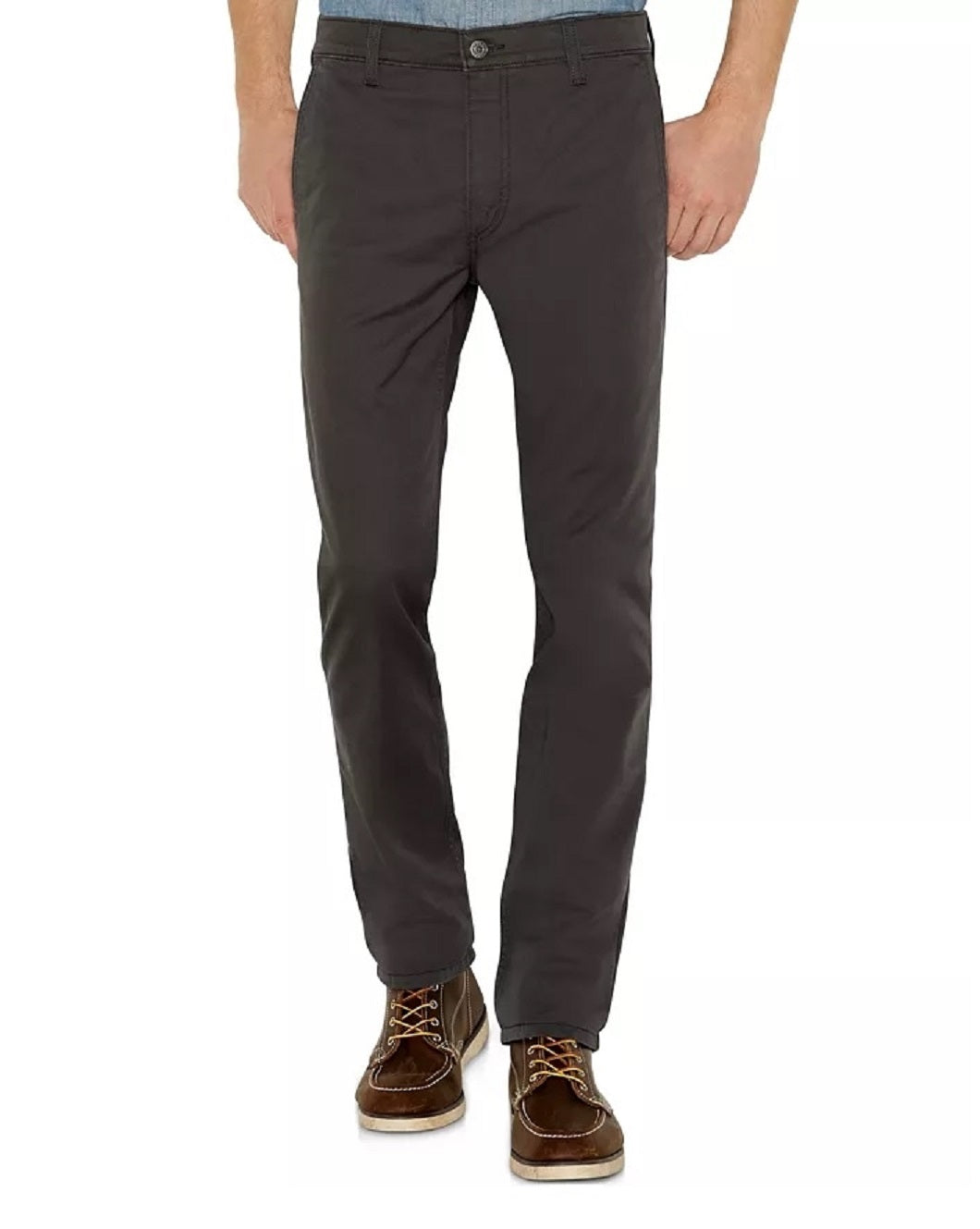 Calças híbridas Levi's Slim Fit Masculinas Pretas Tamanho 31X32