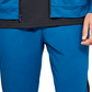 Calça de corrida Under Armour Unstoppable masculina, azul marinho, tamanho grande