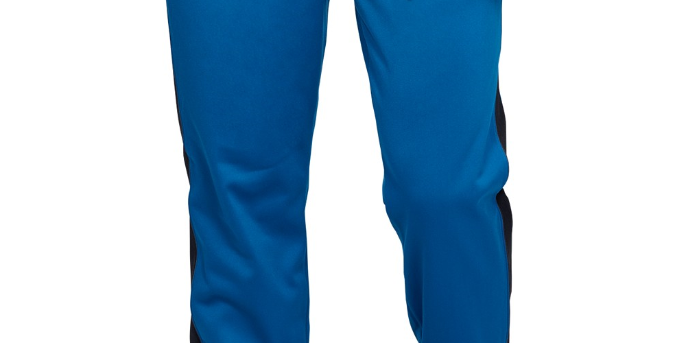 Calça de corrida Under Armour Unstoppable masculina, azul marinho, tamanho grande