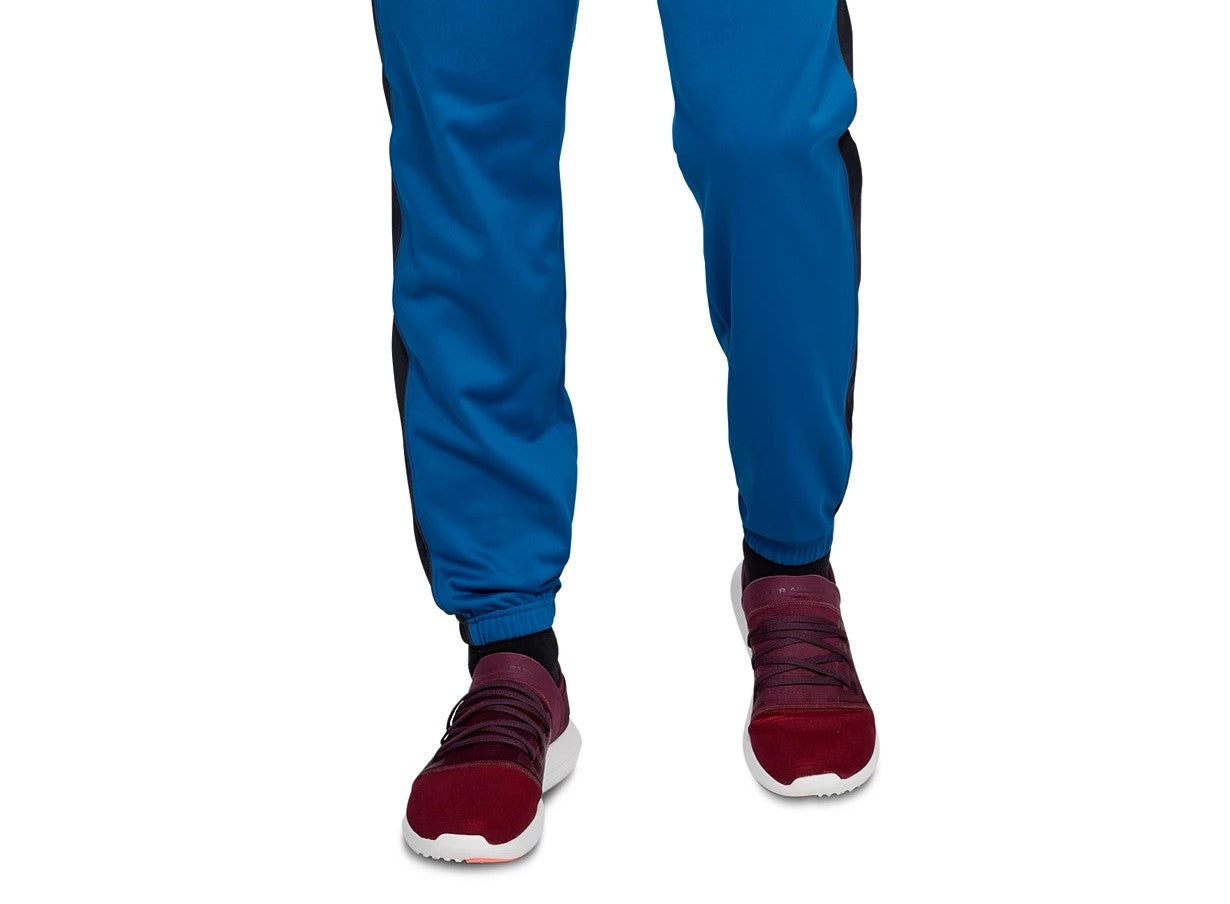 Calça de corrida Under Armour Unstoppable masculina, azul marinho, tamanho XX-G
