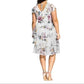 Vestido feminino City Chic Plus Summer Love, branco, tamanho 24W