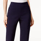 Calça feminina Alfred Dunner Classics Allure Slim Leg Azul-marinho