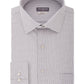 Camisa social masculina Van Heusen Classic/Regular Fit com gola flexível e xadrez elástico, roxa, tamanho 14,5 x 32-33