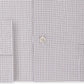 Camisa social masculina Van Heusen Classic/Regular Fit com gola flexível e xadrez elástico, roxa, tamanho 14,5 x 32-33