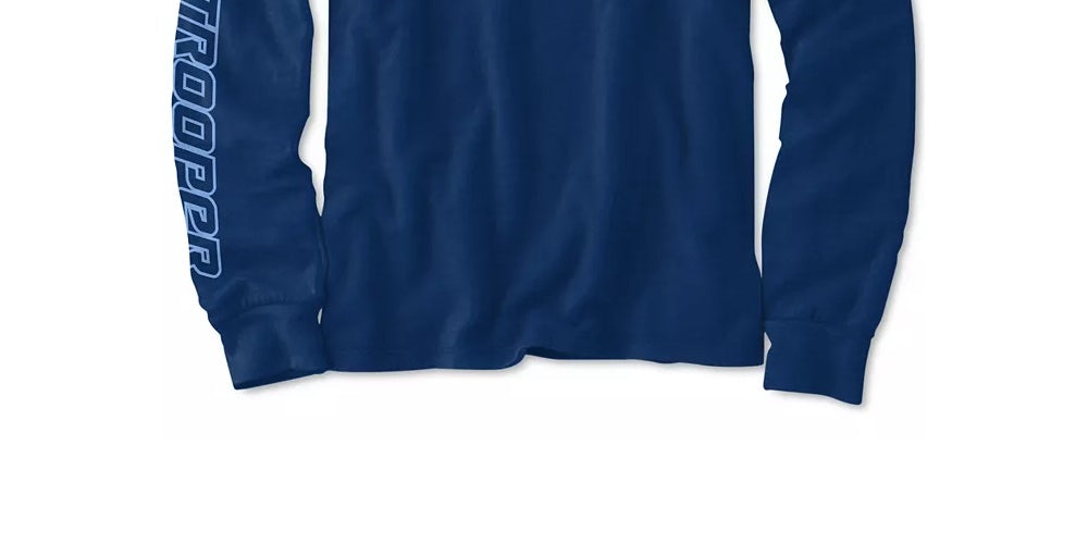 Camiseta infantil Star Wars Stormtrooper 77 Grid para meninos, azul marinho, tamanho 4