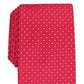 Gravata Perry Ellis Kimball Micro Dot Masculina Vermelha Tamanho Regular