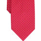 Gravata Perry Ellis Kimball Micro Dot Masculina Vermelha Tamanho Regular