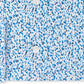 Camisa social masculina Kenneth Cole Reaction All Day Flex Slim-Fit Performance Stretch estampada azul tamanho 14,5 x 32-33
