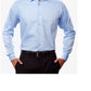 Camisa social Calvin Klein masculina Steel Classic Regular Stretch Performance, tamanho azul marinho, tamanho 15,5 x 32 x 33
