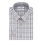 Camisa social masculina Calvin Klein xadrez com gola bege tamanho 15x32x33