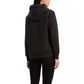 Moletom com capuz esportivo feminino Levi's com estampa de lantejoulas, preto, tamanho grande