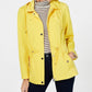 Jaqueta de chuva feminina Charter Club Petite Anorak tamanho dourado Petit