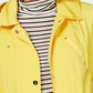 Jaqueta de chuva feminina Charter Club Petite Anorak tamanho dourado Petit