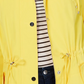 Jaqueta de chuva feminina Charter Club Petite Anorak tamanho dourado Petit