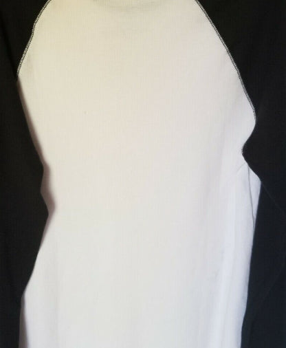 Camiseta térmica masculina Levi's de manga comprida, branca, tamanho grande