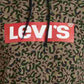 Moletom com capuz Levi's Tonner manga comprida masculino verde tamanho grande