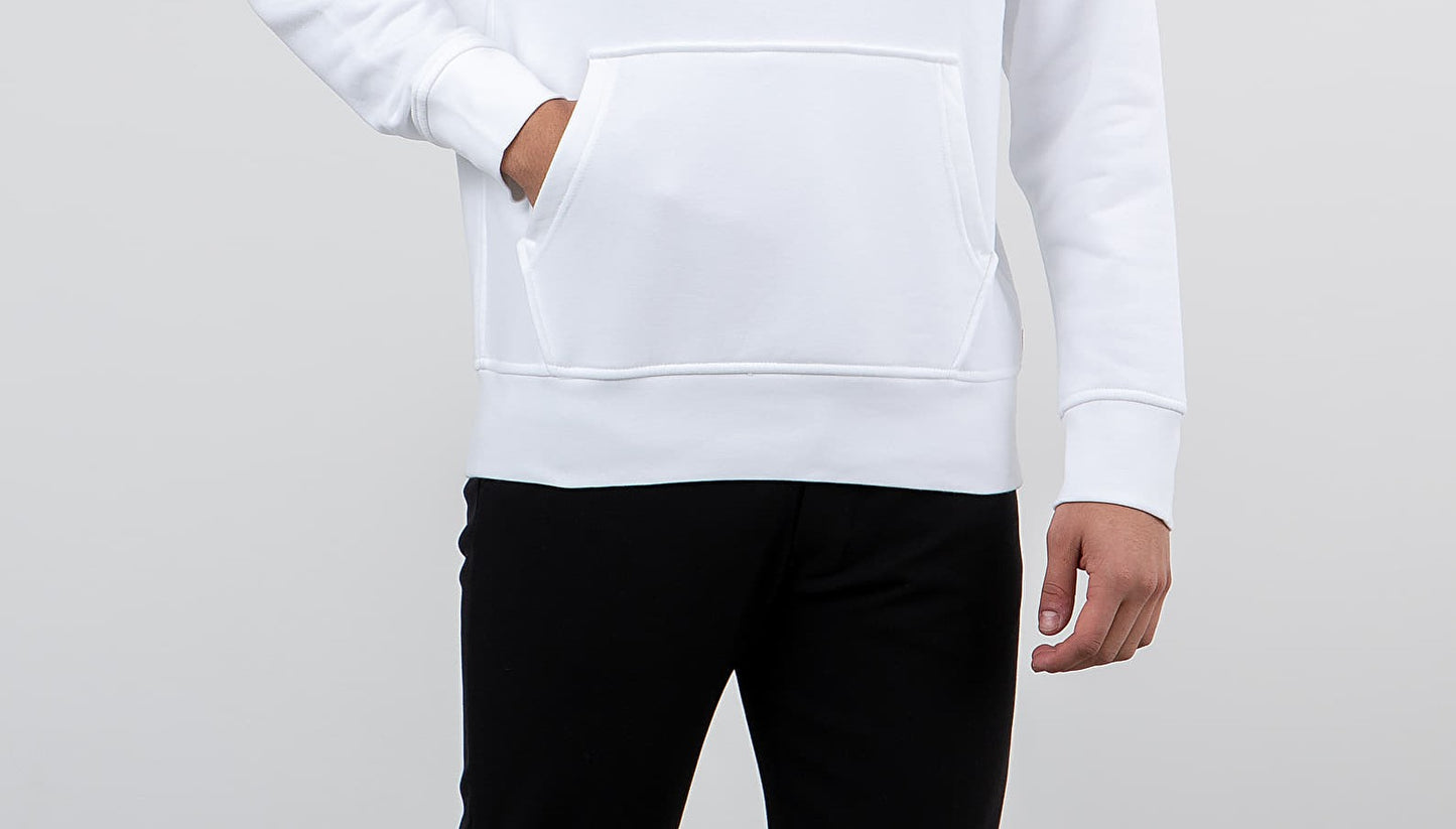 Moletom com capuz Levi's masculino com logotipo, branco, tamanho XX-G