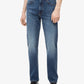 Calça jeans Calvin Klein masculina relaxada tamanho azul marinho 40x32