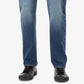 Calça jeans Calvin Klein masculina relaxada tamanho azul marinho 40x32