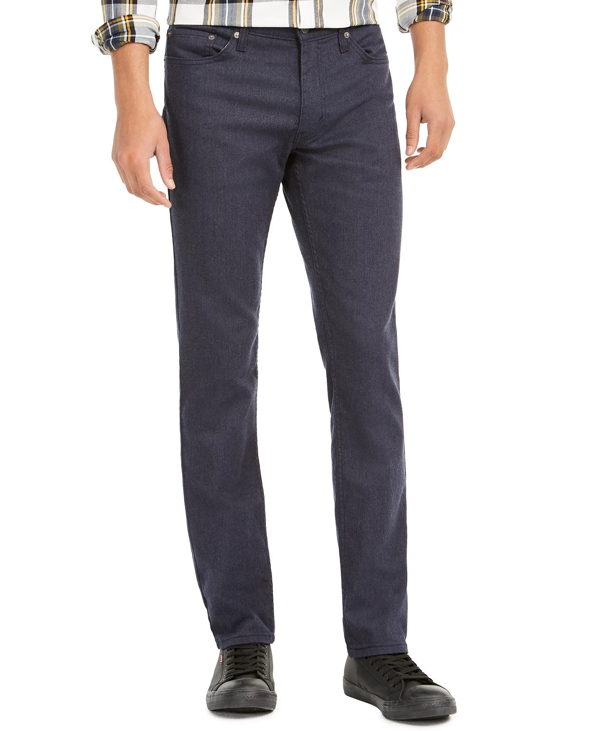 Calça Jeans Levis Masculina 511 Slim-Fit Stretch Flanela Azul Escuro Tamanho 38X30