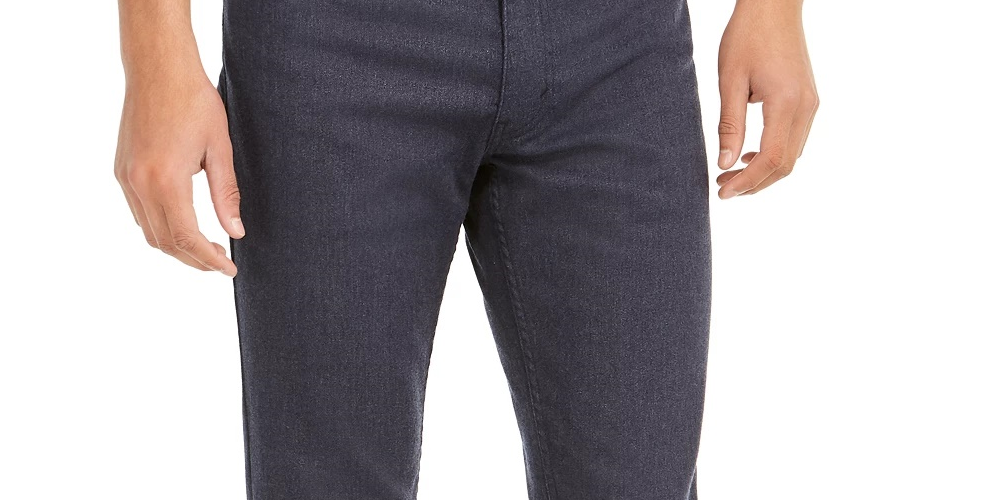 Calça Jeans Levis Masculina 511 Slim-Fit Stretch Flanela Azul Escuro Tamanho 38X30