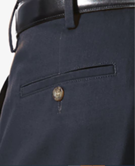 Calça elástica Dockers Comfort Relaxed Fit Masculina Azul Marinho Tamanho 40X32