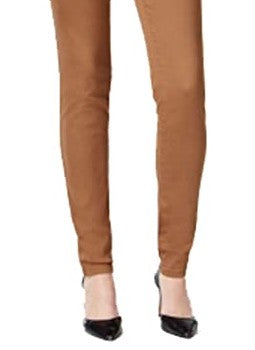 Calça jeans skinny feminina Style &amp; Co Curvy-Fit, marrom, tamanho 8