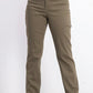 Jeans feminino estilo &amp; co com controle de barriga, perna reta, marrom, tamanho 18