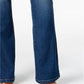 Jeans Curvy-Fit Bootcut Feminino Estilo &amp; Co Lavagem Marinho Tamanho 14 Longo