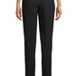 Calça feminina plissada de cintura alta Anne Klein, preta, tamanho médio