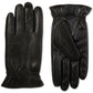 Luvas Isotoner Signature Sleekheat Faux Nappa Masculinas Pretas Tamanho Grande