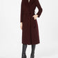 Forecaster Casaco feminino com cinto Maxi Walker vermelho brilhante tamanho 14