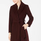 Forecaster Casaco feminino com cinto Maxi Walker vermelho brilhante tamanho 14
