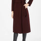 Forecaster Casaco feminino com cinto Maxi Walker vermelho brilhante tamanho 14