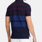 Camisa polo masculina Ralph Lauren Classic-Fit Retro Mesh, tamanho azul-marinho, extra pequeno